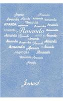 Personalized Journal - Amanda