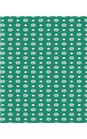 Classic Dots Diamonds Pattern Design School Composition Book 130 Pages: (Notebook, Diary, Blank Book)(Designs Patterns Composition Books Notebooks)
