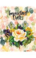 Important Dates