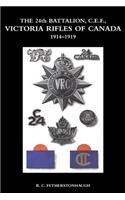 24th BATTALION C.E.F. VICTORIA RIFLES OF CANADA 1914-1919
