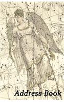 Large Print Address Book: Zodiac Virgo Astrology Map, 5.5 X 8.5 Inch, Organize Family, Friends and Contacts in One Convenient Place, Ideal for Virgos