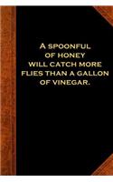 2019 Weekly Planner Ben Franklin Quote Honey Flies Vinegar Vintage Style: 2019 Planners Calendars Organizers Datebooks Appointment Books Agendas