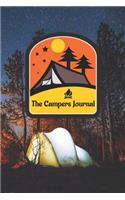 The Campers Journal: Record Your Camping Adventures for Future Trips Includes Writing Prompts