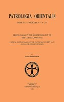 Proto-Isaiah in the Sahidic Dialect of the Coptic Language: Critical Edition Based on the Coptic Manuscript Sa 52 (M 568) and Other Witnesses