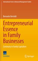 Entrepreneurial Essence in Family Businesses