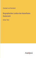 Biographisches Lexikon des Kaiserthums Oesterreich