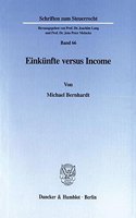 Einkunfte Versus Income