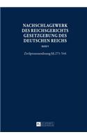 Nachschlagewerk Des Reichsgerichts - Gesetzgebung Des Deutschen Reichs