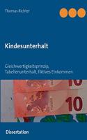 Kindesunterhalt: Gleichwertigkeitsprinzip, Berechnung, Mindestbedarf, Tabellenunterhalt, Selbstbehalt, fiktives Einkommen