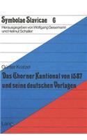 Das Thorner Kantional von 1587 und seine deutschen Vorlagen