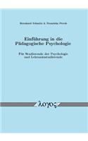 Einfuhrung in Die Padagogische Psychologie