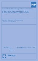 Forum Steuerrecht 2013