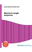 Maximum Length Sequence: (English)