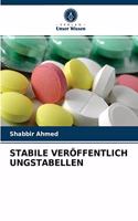Stabile Veröffentlich Ungstabellen