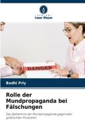 Rolle der Mundpropaganda bei Fälschungen