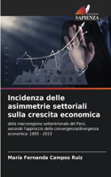 Incidenza delle asimmetrie settoriali sulla crescita economica