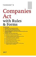Companies Act with Rules & Forms (January 2017 Edition)