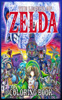 The Legend Of Zelda Coloring Book