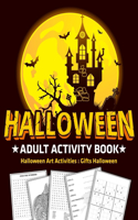 Halloween Adult Activity Book