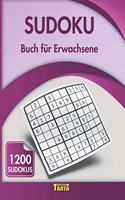 SUDOKU Buch für Erwachsene: Das große Buch mit 1200 (6 je Seite) Sudokus für Erwachsene