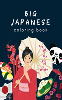 Big Japanese Coloring Book