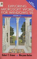 Exploring Microsoft Word 7.0 for Windows 95 (Exploring Windows 95 Series)