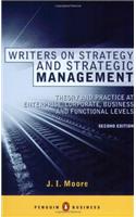 Writers on Strategy and Strategic Management: Theory and Practice at  Enterprise, Corporate, Business and Functional Levels