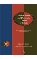 Political Power and Democratic Control in Britain