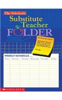 the Scholastic Substitute Teacher Folder
