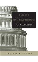 Gde Criminal Procedure-Calif