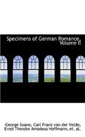 Specimens of German Romance, Volume II