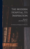 Modern Hospital; its Inspiration