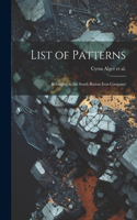 List of Patterns