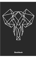 Afrikanischer Elefant Sketchbook