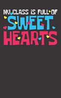 Notebook: Teacher Pre K Preschool Gift Sweet