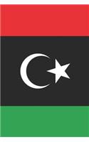 Libya Travel Journal - Libya Flag Notebook - Libyan Flag Book