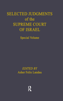 Selected Judgments of the Supreme Court of Israel
