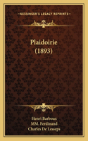Plaidoirie (1893)