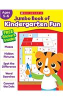 Jumbo Book of Kindergarten Fun Workbook