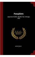 Pamphlets: Japanese Exhibit. World's Fair, Chicago, 1893