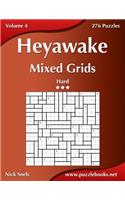 Heyawake Mixed Grids - Hard - Volume 4 - 276 Logic Puzzles