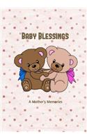 Baby Blessings - A Mother's Journal