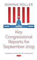 Key Congressional Reports for September 2019