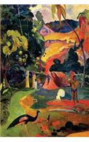 "Landscape with Peacocks" by Paul Gauguin - 1892: Journal (Blank / Lined)(Art of Life Journals)