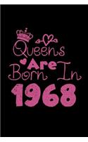 Queens Are Born In 1968 Notebook