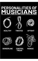 Personalities of Musicians - Notebook