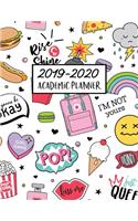 Academic Planner 2019-2020: Academic Year July 2019 - June 2020, 7 Subject Weekly Student Planner + Monthly Calendars & Goals Section, Homework Planner, Perfect Projects Organi