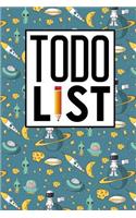 To Do List: Checklist Note Pads, To Do Chart For Kids, Daily To Do List For Kids, To Do List Paper, Agenda Notepad For Men, Women, Students & Kids, Cute Space C(79 To Do List Notebooks)