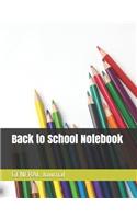 Back to School Notebook