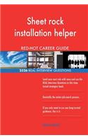 Sheet rock installation helper RED-HOT Career; 2526 REAL Interview Questions